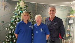 Julie Young, Tina Vickers and Kevin Craig